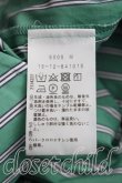 画像4: ヴィヴィアンウエストウッド 中古 / オーガニックコットンブロードストライプオーブパッチXXLシャツ 00（ワンサイズ） 緑  H-26-05-10-015-bl-OD-ZH (4)
