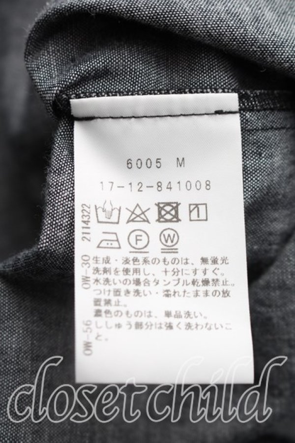 画像4: ヴィヴィアンウエストウッド 中古 / バルーンシャンブレーシャツ 00（ワンサイズ） インディゴ  H-26-05-17-029-bl-OD-ZH (4)