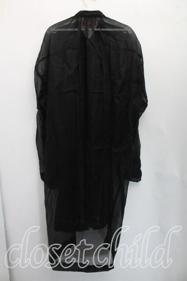 画像2: ヴィヴィアンウエストウッド 中古 / シースルーシャツ 00（ワンサイズ） 黒  H-26-05-17-033-bl-OD-ZH (2)