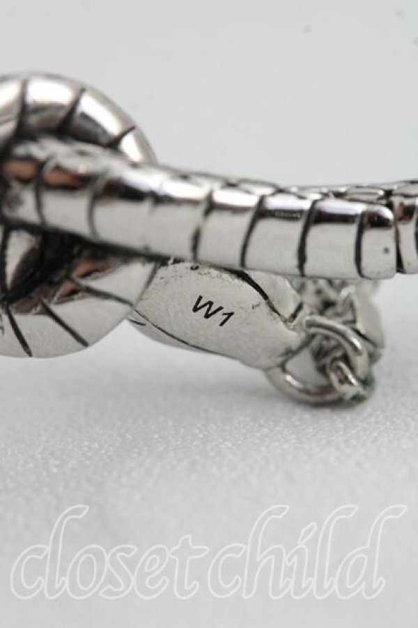 画像4: ヴィヴィアンウエストウッド 中古 / ALBANE CHOKER  シルバー  H-26-05-17-039-nl-OD-ZH (4)