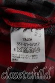 画像4: ヴィヴィアンウエストウッド 中古 / タータンチェックワンピース 2（9号相当） 赤  H-26-05-17-004-op-OD-ZH (4)