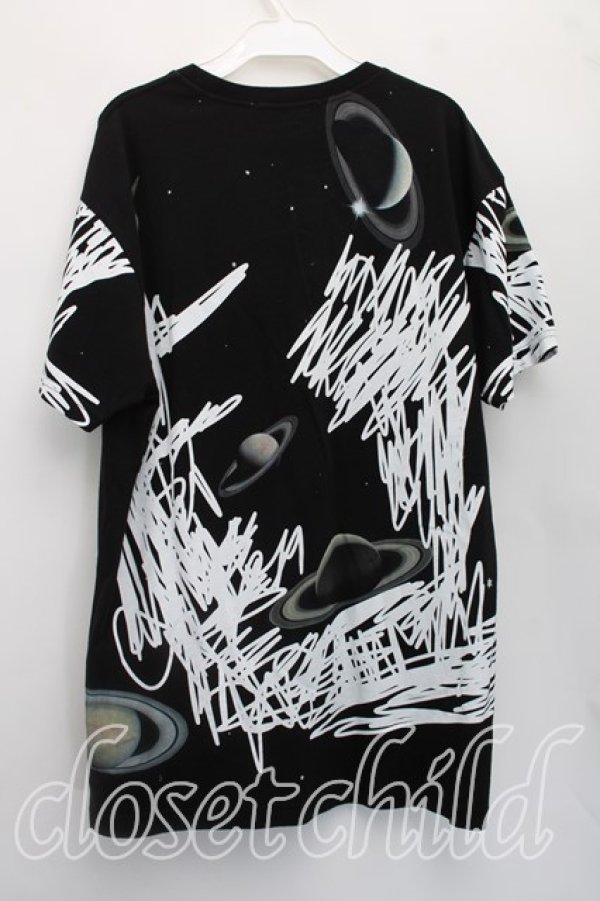 画像2: ヴィヴィアンウエストウッド 中古 / PLANETS クラシックTシャツ M 黒  H-26-05-17-010-pa-OD-ZH (2)