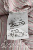 画像4: ヴィヴィアンウエストウッド 中古 / ストライプタイフロントシャツ 2（9号相当） ピンク  H-26-05-17-013-bl-OD-ZH (4)