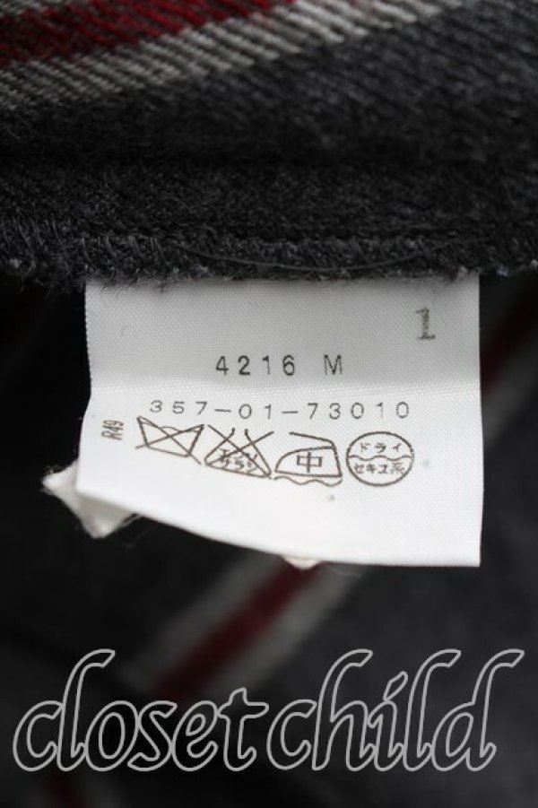 画像4: ヴィヴィアンウエストウッド 中古 / ストライプカンガルーパンツ 2（9号相当） 灰  H-26-05-24-018-pa-OD-ZH (4)