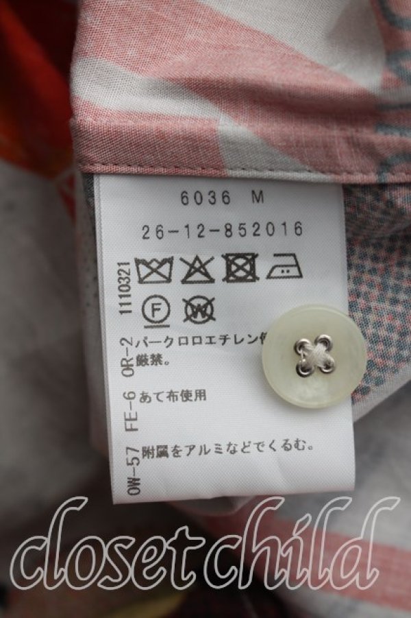 画像4: ヴィヴィアンウエストウッド MAN 中古 / THE BIG ONEクラシックシャツ 46（メンズM相当） マルチ  H-26-05-24-021-bl-OD-ZH (4)