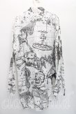 画像2: ヴィヴィアンウエストウッド MAN 中古 / CONSTELLATION BIGオジークラークシャツ FREE 白  H-26-05-24-023-bl-OD-ZH (2)