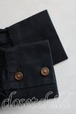 画像7: ヴィヴィアンウエストウッド 中古 / 単色オーブ刺繍シャツ 1（7号相当） 黒  H-26-05-24-025-bl-OD-ZH (7)