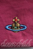 画像5: ヴィヴィアンウエストウッド 中古 / カラーオーブ刺繍タンクトップ S 紫  H-26-05-24-051-to-OD-ZH (5)
