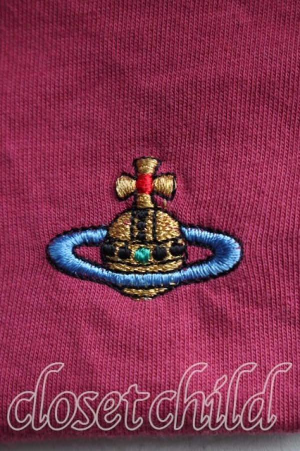 画像5: ヴィヴィアンウエストウッド 中古 / カラーオーブ刺繍タンクトップ S 紫  H-26-05-24-051-to-OD-ZH (5)