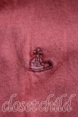画像6: ヴィヴィアンウエストウッド 中古 / 単色オーブ刺繍ロングカーディガン 2（9号相当） オレンジ  H-26-05-24-057-to-OD-ZH (6)