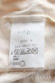 画像4: ヴィヴィアンウエストウッド 中古 / ラベル柄チャリティーＴシャツ 01（S相当） 生成  H-26-05-24-062-to-OD-ZH (4)