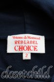 画像3: ヴィヴィアンウエストウッド 中古 / 単色オーブ刺繍アシメフロントジップ 2（9号相当） 紺  H-26-05-24-066-to-OD-ZH (3)