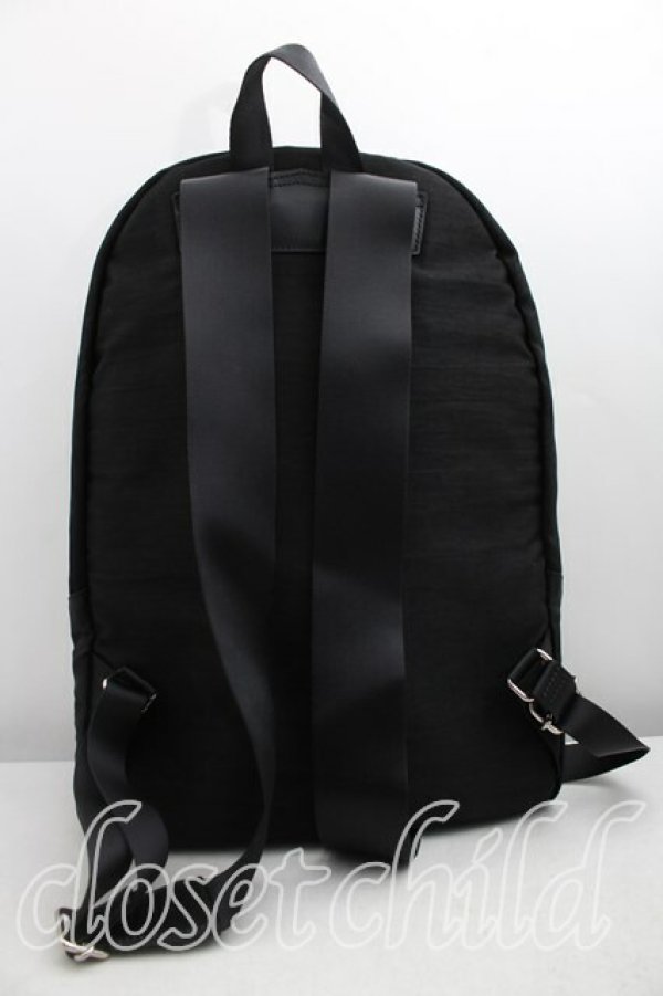 画像2: ヴィヴィアンウエストウッド 中古 / ラインオーブエンボスリュック  黒  H-26-05-24-071-ba-OD-ZH (2)