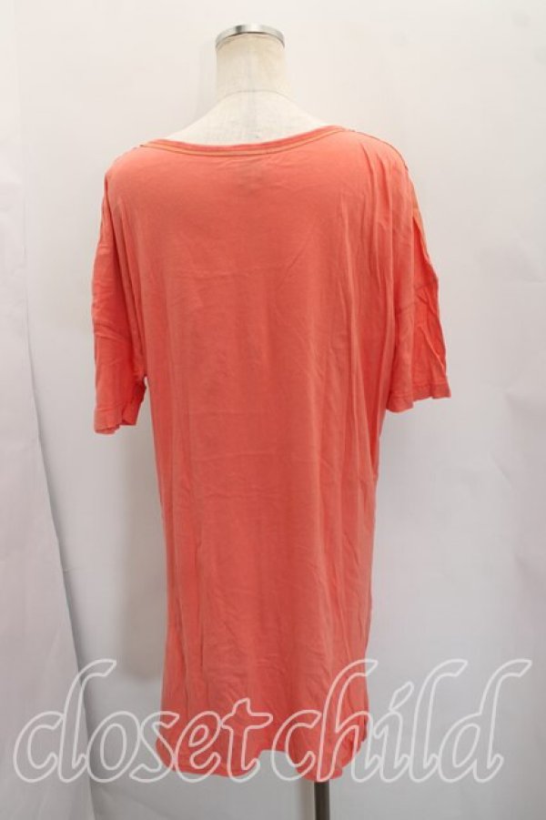 画像2: ヴィヴィアンウエストウッド 中古 / 額縁ptカットソーワンピ S オレンジ  H-26-05-24-007-op-OD-ZH (2)