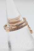 画像3: ヴィヴィアンウエストウッド 中古 / BRANDITAリングセット S(12号相当） ゴールド  H-26-05-24-084-rg-OD-ZH (3)