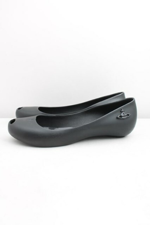 画像3: ヴィヴィアンウエストウッド×Melissa 中古 / ウルトラガール EU38（24〜24.5cm相当） 黒  H-26-05-24-095-sh-OD-ZH (3)