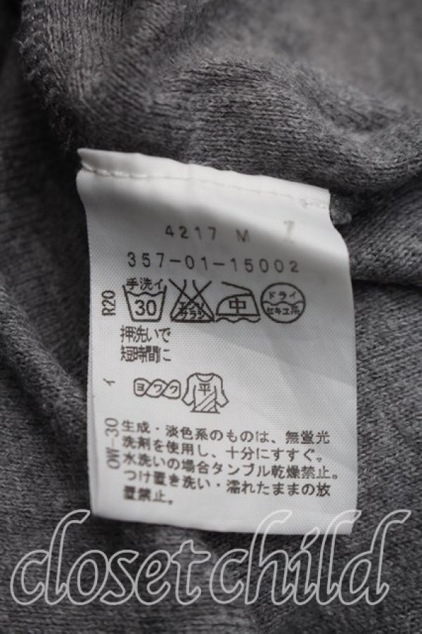 画像4: ヴィヴィアンウエストウッド 中古 / T.F.T.Lスカルワンピース 2（9号相当） 灰  H-26-05-24-008-op-OD-ZH (4)