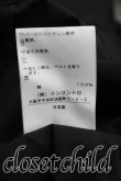 画像5: ヴィヴィアンウエストウッド 中古 / アシンメトリーシャツワンピース 01（7号相当） 黒  H-26-05-24-012-op-OD-ZH (5)