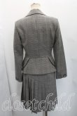 画像2: ヴィヴィアンウエストウッド 中古 / グレンチェックベッティーナセットアップ 2（9号相当） 灰  H-26-05-31-019-su-OD-ZH (2)