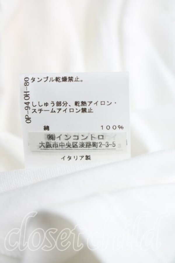 画像5: ヴィヴィアンウエストウッド 中古 / カラーオーブ刺繍Tシャツ L 白  H-26-05-31-022-ts-OD-ZH (5)