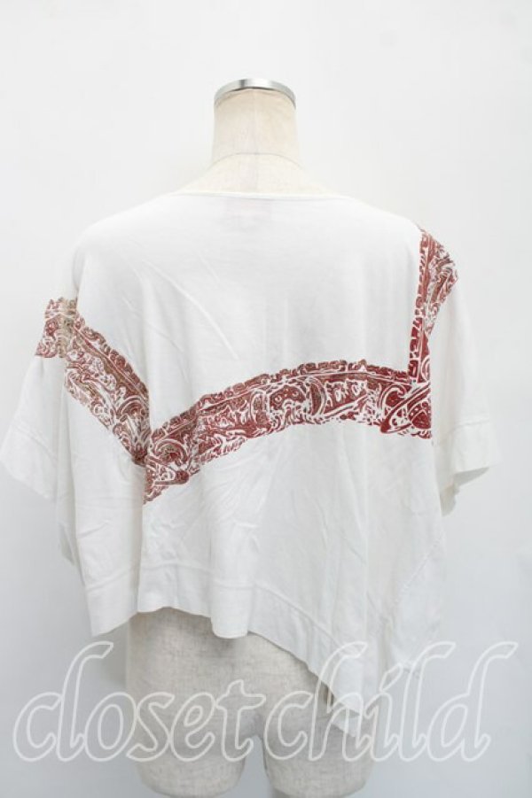 画像2: ヴィヴィアンウエストウッド 中古 / 額縁スクエアカットソー 2（9号相当） 白  H-26-05-31-025-to-OD-ZH (2)