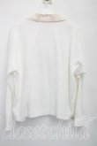 画像2: ヴィヴィアンウエストウッド 中古 / コットン度詰ジャージーハート衿ポロトップ 00（ワンサイズ） 生成  H-26-05-31-029-to-OD-ZH (2)