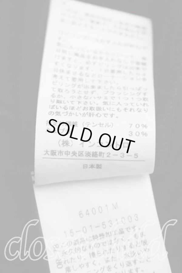 画像5: ANGLOMANIA 中古 / リーフpt変形カットソーワンピ S 黒  H-26-05-31-003-op-OD-ZH (5)