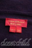 画像3: ヴィヴィアンウエストウッド 中古 / カラーオーブ刺繍カーディガン XS 茶  H-26-05-31-031-to-OD-ZH (3)