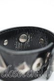 画像4: ヴィヴィアンウエストウッド 中古 / スタッズブレスレット  黒  H-26-05-31-032-ac-OD-ZH (4)