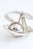 画像2: ヴィヴィアンウエストウッド 中古 / ロケットオーブペンダント  シルバー  H-26-05-31-039-nl-OD-ZH (2)