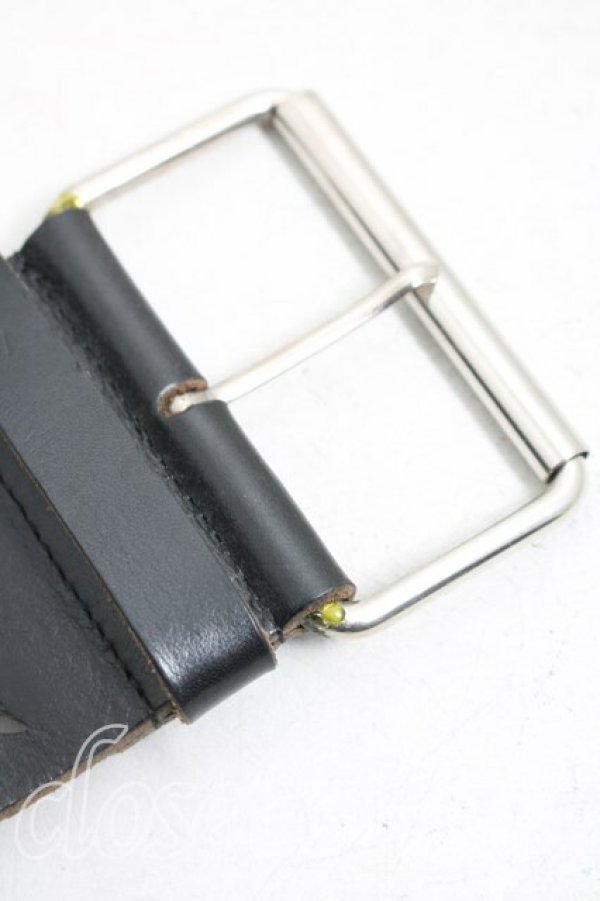 画像3: ヴィヴィアンウエストウッド 中古 / オーブ型抜キサッシュベルト  黒  H-26-05-31-058-gd-OD-ZH (3)