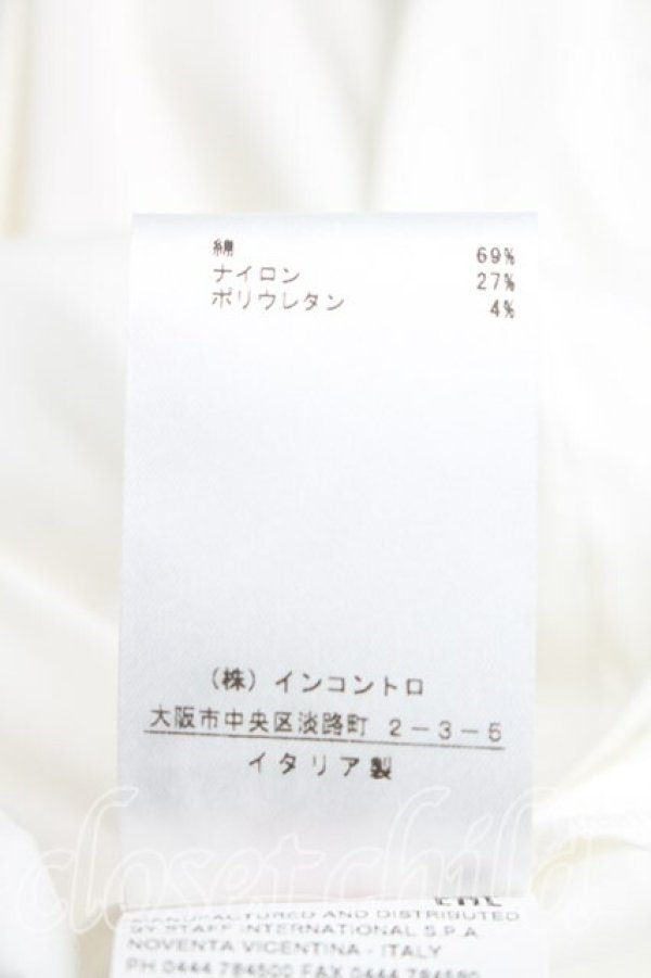 画像5: ヴィヴィアンウエストウッド 中古 / カラーオーブ刺繍高襟シャツ 38（7号相当） 白  H-26-05-31-014-bl-OD-ZH (5)