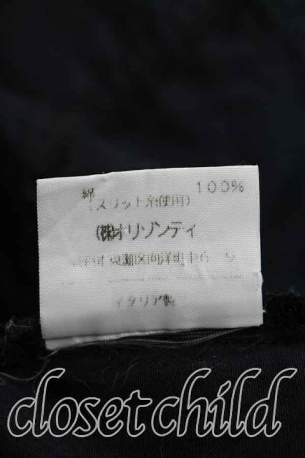 画像5: ヴィヴィアンウエストウッド 中古 / カラーオーブ刺繍シャツ I(7号相当） 黒  H-26-05-31-016-bl-OD-ZH (5)