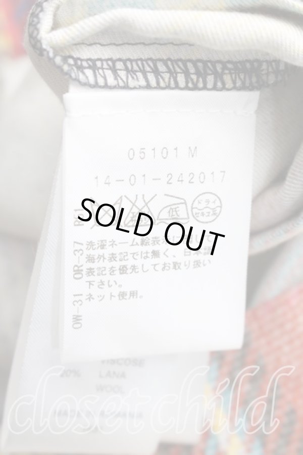 画像4: ANGLOMANIA 中古 / Hope　Skirt 38（7号相当） 白ｘ赤ｘ青  H-26-06-07-018-sk-OD-ZH (4)
