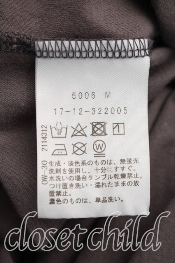 画像4: ヴィヴィアンウエストウッド 中古 / オーブステッチカットソー 02（9号相当） チャコールグレー  H-26-06-07-027-to-OD-ZH (4)