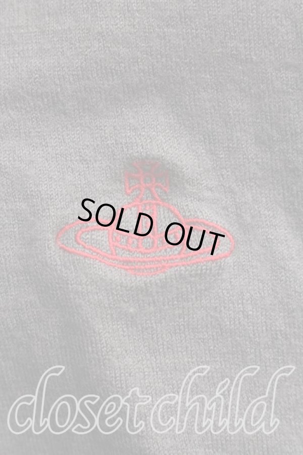 画像6: ヴィヴィアンウエストウッド 中古 / ラインオーブ刺繍フーディカットソー 00（ワンサイズ） 灰  H-26-06-07-030-to-OD-ZH (6)