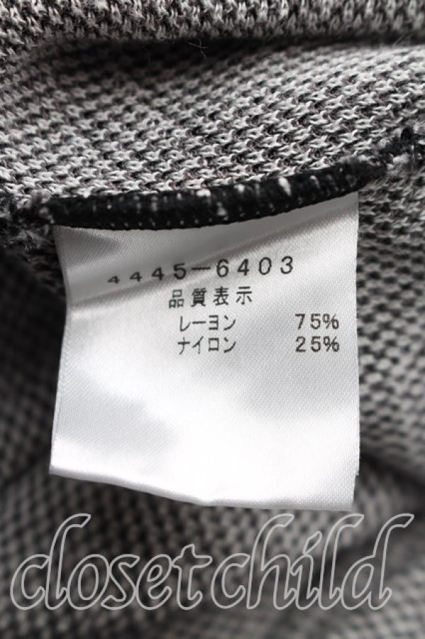 画像4: ヴィヴィアンウエストウッド MAN 中古 / スター＆オーブVネックニット 46（メンズM相当） 黒ｘ白  H-26-06-07-036-to-OD-ZH (4)