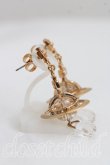 画像3: ヴィヴィアンウエストウッド 中古 / Crystal Dropピアス  ゴールド  H-26-06-07-054-er-OD-ZH (3)