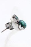 画像2: ヴィヴィアンウエストウッド MAN 中古 / ISABELITTAシングルスタッドピアス  ガンメタ  H-26-06-07-055-er-OD-ZH (2)