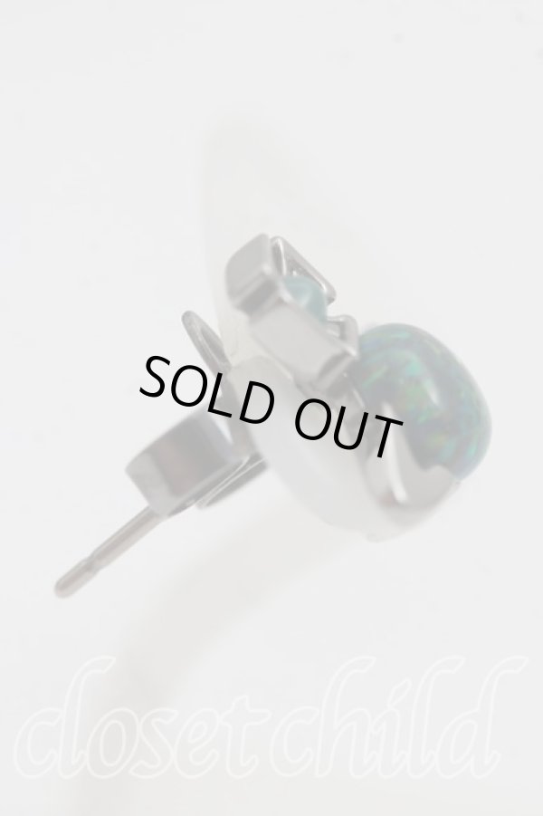 画像2: ヴィヴィアンウエストウッド MAN 中古 / ISABELITTAシングルスタッドピアス  ガンメタ  H-26-06-07-056-er-OD-ZH (2)