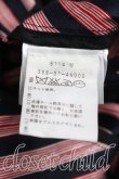 画像4: ANGLOMANIA 中古 / ストライプ3Bジャケット 42（11号相当） 赤ｘ黒  H-26-06-07-001-jc-OD-ZH (4)