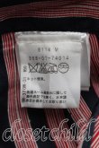 画像4: ANGLOMANIA 中古 / ストライプワイドパンツ 40（9号相当） 赤ｘ黒  H-26-06-07-007-pa-OD-ZH (4)