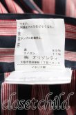 画像5: ANGLOMANIA 中古 / ストライプワイドパンツ 40（9号相当） 赤ｘ黒  H-26-06-07-007-pa-OD-ZH (5)