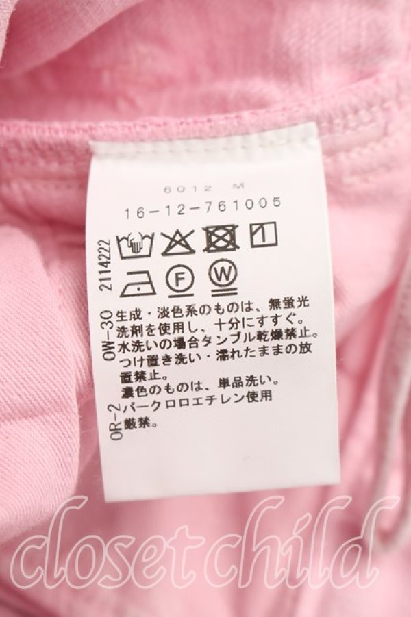 画像4: ヴィヴィアンウエストウッド 中古 / デニムワイドジーンズ 38（7号相当） ピンク  H-26-06-07-010-pa-OD-ZH (4)