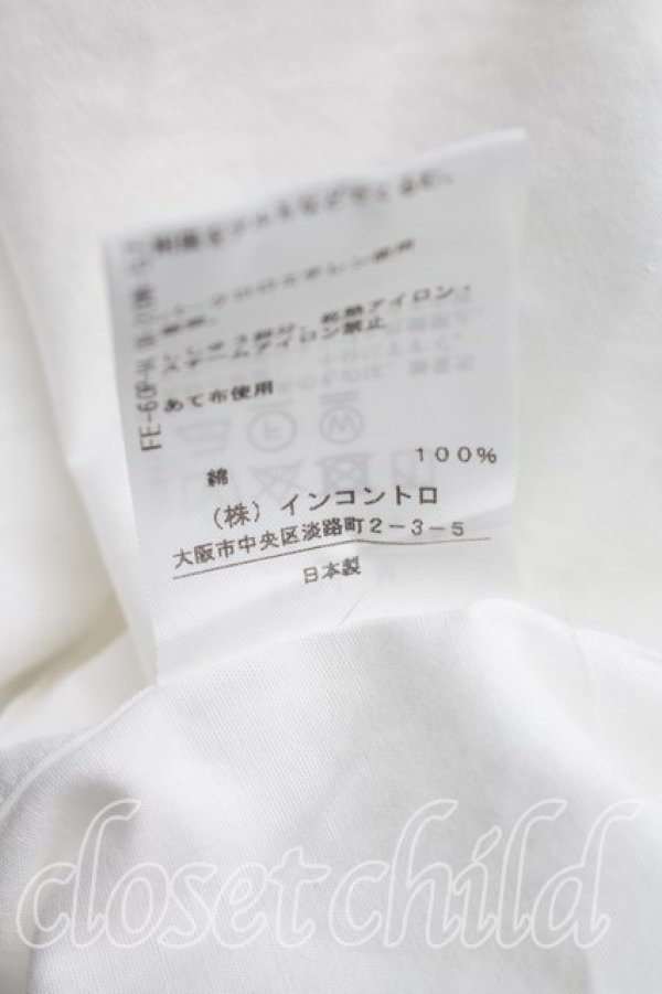画像5: ヴィヴィアンウエストウッド 中古 / ローズ刺繍クレリックシャツ 02（9号相当） 白  H-26-06-07-012-bl-OD-ZH (5)