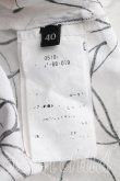画像4: ヴィヴィアンウエストウッド 中古 / HOUSE OF CARD シャツ 40（9号相当） 白ｘ赤ｘ黒  H-26-06-07-014-bl-OD-ZH (4)
