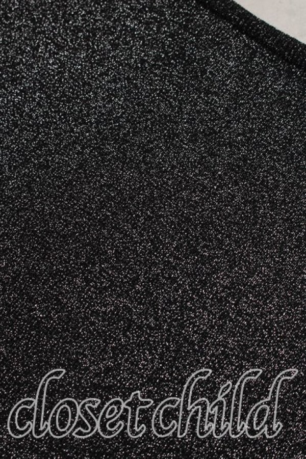 画像4: ヴィヴィアンウエストウッド 中古 / ラメ織リスカート  黒  H-26-06-14-020-sk-OD-ZH (4)