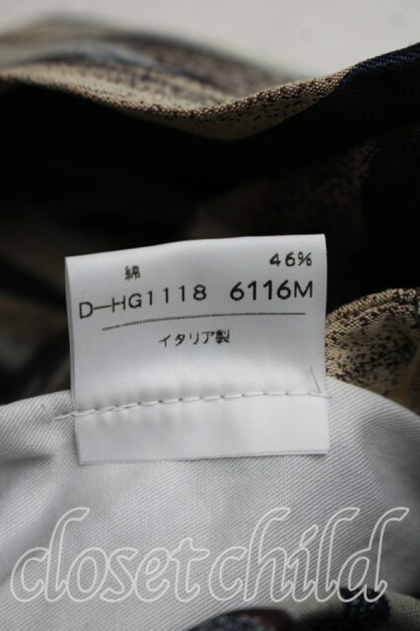 画像5: ヴィヴィアンウエストウッド MAN 中古 / 総柄パンツ 50（メンズXL相当） 紺ｘ茶  H-26-06-14-021-pa-OD-ZH (5)