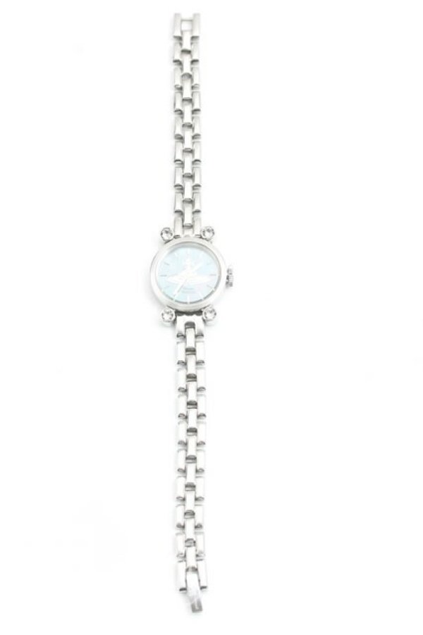 画像2: ヴィヴィアンウエストウッド 中古 / ダイアモンドシェルウォッチ  シルバー  H-26-06-14-006-ac-OD-ZH (2)