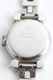 画像4: ヴィヴィアンウエストウッド 中古 / ダイアモンドシェルウォッチ  シルバー  H-26-06-14-006-ac-OD-ZH (4)